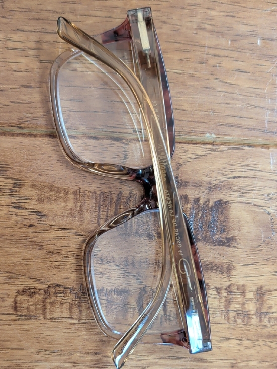 Oscar de la Renta Amber Tortoiseshell Eyewear Glasses main image 5